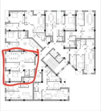 71 м², 2-комн. квартира, 1/16-3