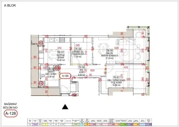 74 м², 3-комн. квартира, 7/51-3