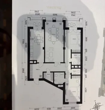 117 м², 3-комн. квартира, 4/11-1