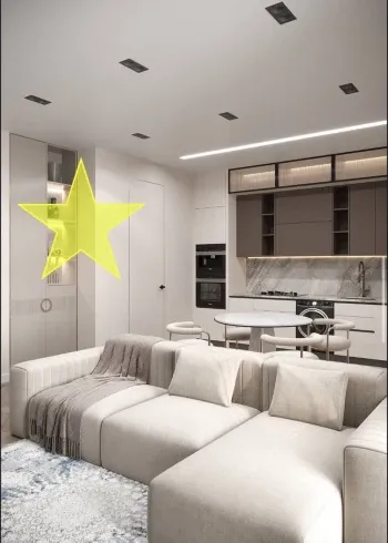 53 м², 2-комн. квартира, 10/25-0