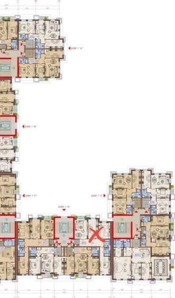 63 m², 2-xonali kvartira, 11/16-1