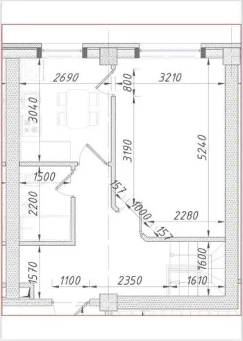48 м², 1-комн. квартира, 7/9-1