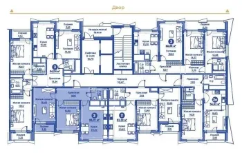 66 м², 2-комн. квартира, 7/15-3