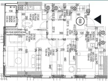 96 m², 3-xonali kvartira, 33/51-1