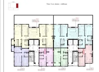 100 м², 3-комн. квартира, 2/12-3