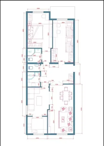 97 м², 4-комн. квартира, 7/12-0