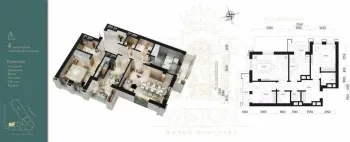 108 м², 3-комн. квартира, 5/10-2