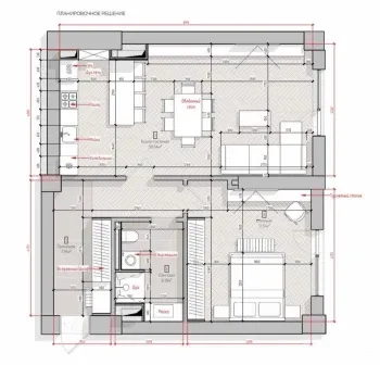 67 м², 2-комн. квартира, 4/12-3