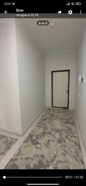 55 m², 2-xonali kvartira, 8/16-2