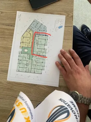 150 м², 3-комн. квартира, 12/12-1