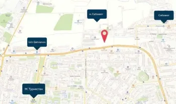 39 m², 1-xonali kvartira, 14/16-1