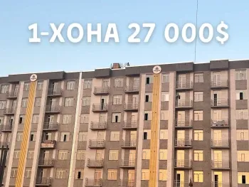 38 m², 1-xonali kvartira, 7/8-1