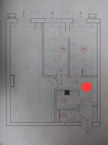 76 м², 3-комн. квартира, 2/13-1
