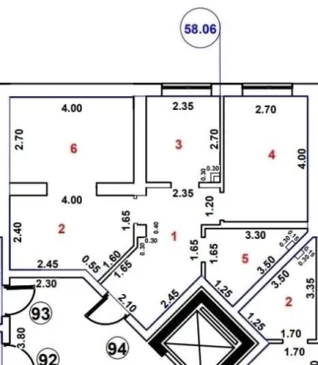 61 м², 2-комн. квартира, 10/12-2