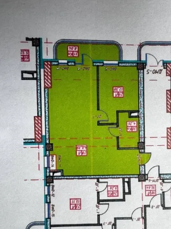68 м², 3-комн. квартира, 9/12-3