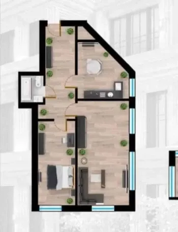 70 м², 2-комн. квартира, 7/10-3
