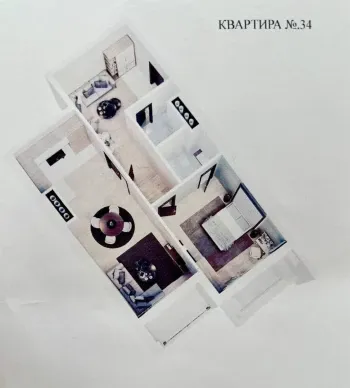 86 м², 3-комн. квартира, 4/14-1