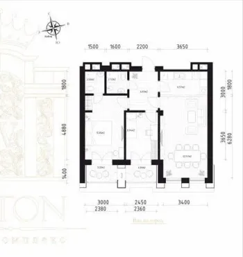 72 м², 3-комн. квартира, 9/11-3
