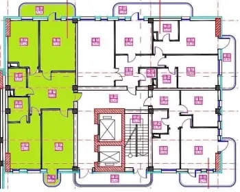 116 м², 4-комн. квартира, 12/12-3