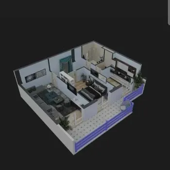 52 м², 2-комн. квартира, 15/16-0