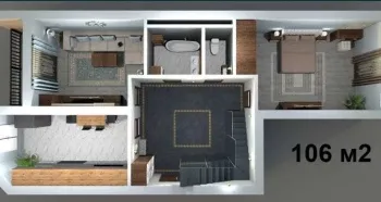 250 м², 5-комн. квартира, 9/10-3