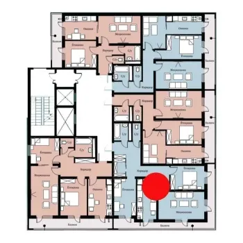 70 м², 3-комн. квартира, 3/16-3