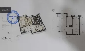 76 м², 2-комн. квартира, 4/16-1