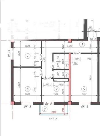 69 m², 3-xonali kvartira, 10/10-2