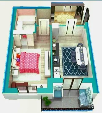 55 м², 2-комн. квартира, 5/11-0