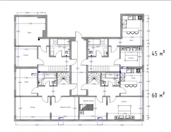 242 m², 5-xonali kvartira, 9/9-3