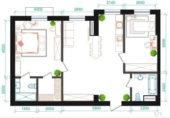 87 м², 3-комн. квартира, 10/10-2