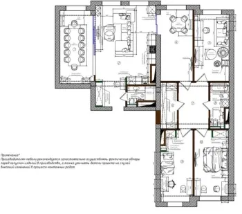 152 м², 5-комн. квартира, 5/8-0