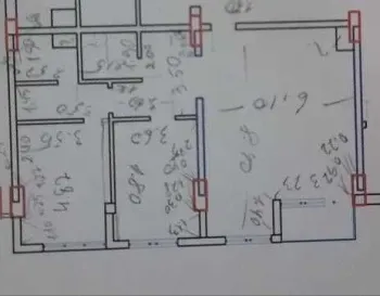 107 m², 3-xonali kvartira, 8/11-2