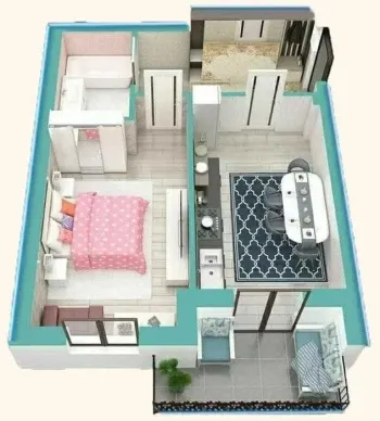55 м², 2-комн. квартира, 7/11-3