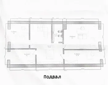 96 м², 1-комн. квартира, 1/5-2