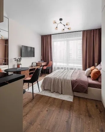 25 м², 1-комн. квартира, 9/14-0