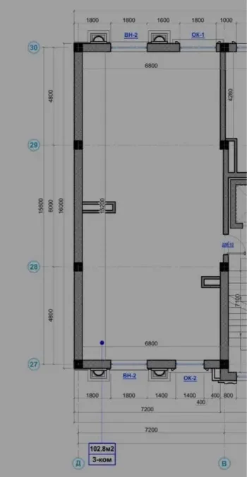 100 м², 4-комн. квартира, 5/9-0