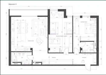 125 м², 4-комн. квартира, 10/10-1